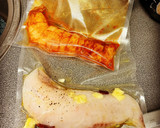 Foto del paso 1 de la receta: Rape a baja temperatura en dos maneras: alangostado y a la bilbaína con patatas panaderas