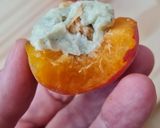 Foto del paso 4 de la receta: Damascos rellenos con queso azul y nueces