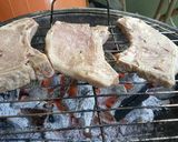 A picture of step 4 of Grilled Sorrel Beer Pork Chops.