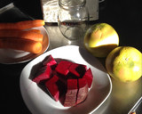 Foto del paso 1 de la receta: Jugo vampiro con toronja