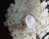 A picture of step 2 of Cocoyam chips.