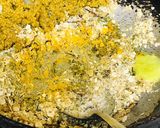 A picture of step 4 of Oatmeal with minced keema.