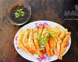 รูปขั้นตอนการทำที่ 2 ของ กุ้งทอดซอสมะขาม