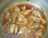A picture of step 13 of Chicken biryani.