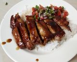 A picture of step 8 of Easy Teriyaki chicken.