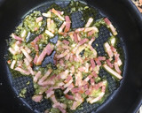Foto del paso 2 de la receta: Guisantes con bacon y jamón