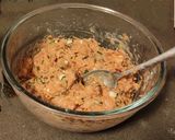 A picture of step 7 of Onion stalk sweet potato muffins.