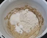 A picture of step 4 of Rye English Muffins.