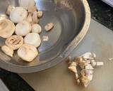 Stir fried mushroom recipe step 1 photo