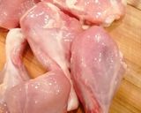 A picture of step 1 of Pap and chicken stew.