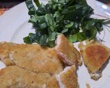 Foto del paso 8 de la receta: Milanesas de pescado (sin complicaciones) y hojas de espinaca