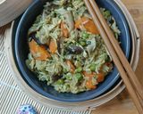 Une image de l'étape 5 de 🥢One pot Riz sauté aux shiitakee et petits légumes.