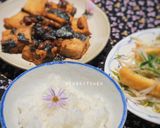 Hình bước làm 5 của món Đậu hũ kho rong biển và tương hột (chay)
