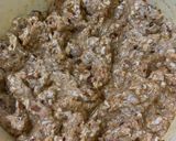A picture of step 3 of Dum ka Qeema.