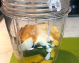 A picture of step 1 of Murgi’r aam kasundi - Chicken in mango mustard.