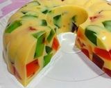 Foto del paso 3 de la receta: Gelatina Mosaico (Fresas-limón-uva-piña-blanca)