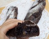 Foto langkah ke 12 dari resep Choco Cranberry Walnut Baguette.
