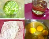 Foto langkah ke 1 dari resep Bolu Pandan Kukus.