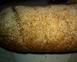 A picture of step 15 of Bread with sesame.