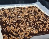Foto del paso 5 de la receta: Coca de hojaldre rellena de chocolate y crocanti de almendra