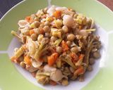 Foto del paso 5 de la receta: Ensalada tibia colorida🥗🥙🥑