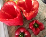 Foto del paso 2 de la receta: Pimientos (morrones) rellenos ❤️😍