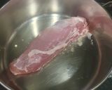Foto del paso 2 de la receta Solomillo de cerdo en salsa de manzana