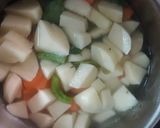 A picture of step 1 of Vegetable Stew.