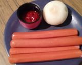 Foto del paso 1 de la receta: Panchos(dedos) de terror ☺️