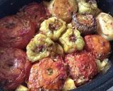 A picture of step 7 of Stuffed veggies aka gemista.