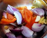 A picture of step 2 of Papad ki Sabzi/ Papar Curry Recipe / Papor er Dalna.