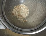 A picture of step 1 of Chickpea laddoo (chana laddoo).