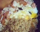 รูปขั้นตอนการทำที่ 2 ของ ข้าวผัดไส้อั่ว - คีโต