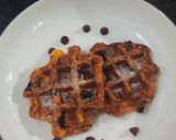 Foto langkah ke 4 dari resep 602. waffle Ubi Choco Cheese GlutenFree.