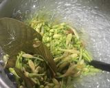 Foto langkah ke 1 dari resep Tumis Bunga Pepaya Petai Asmara.