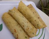 A picture of step 10 of Lefse (flat bread).