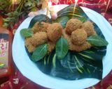 A picture of step 4 of Potatoes nest ball.