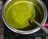 A picture of step 2 of Spinach pulao.