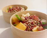 Foto del paso 3 de la receta: Ensalada de melón y pera con jamón