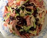 A picture of step 3 of Kawaii Bird Nest Salad.