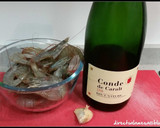 Foto del paso 1 de la receta: Langostinos al cava