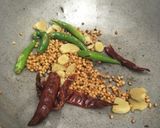 A picture of step 2 of Spicy Mint Chutney.