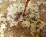 A picture of step 2 of My Tasty Lamb & Veg one Pan served with Garlic Bread.