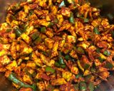 A picture of step 1 of Raw Mango Pickle.