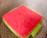Foto langkah ke 5 dari resep Kue Lapis Singkong Pelangi (Dengan Santan).