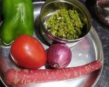 A picture of step 4 of Moong pulav.