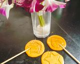 A picture of step 3 of Dalgona candy.