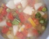 A picture of step 2 of Green peas kofta.