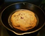 A picture of step 3 of Chocolate Chip Cookie Skillet.