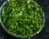 A picture of step 1 of Methi Parantha.